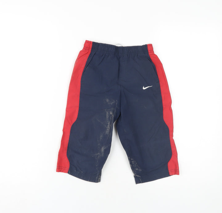 Nike Boys Blue Athletic Shorts Size 5-6 Years