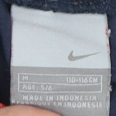 Nike Boys Blue Athletic Shorts Size 5-6 Years