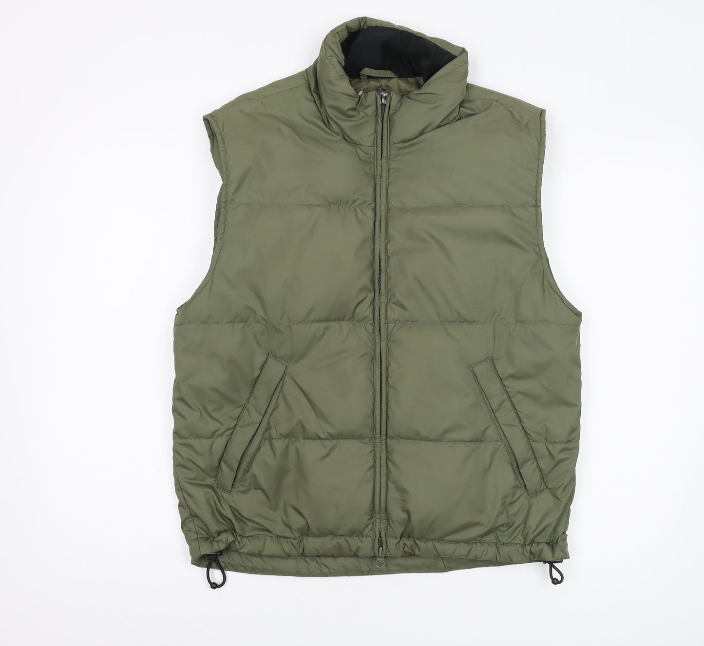 Lands' End Women's Green Waistcoat Size S