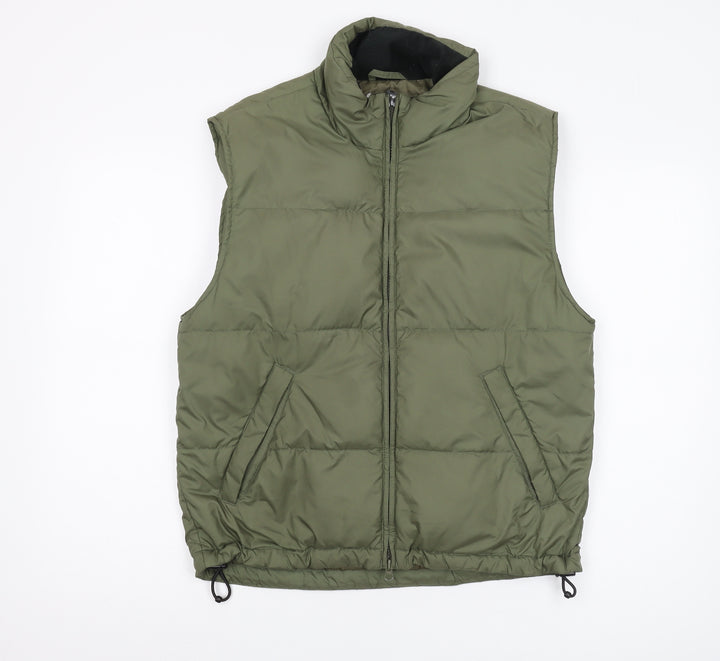 Lands' End Women's Green Waistcoat Size S