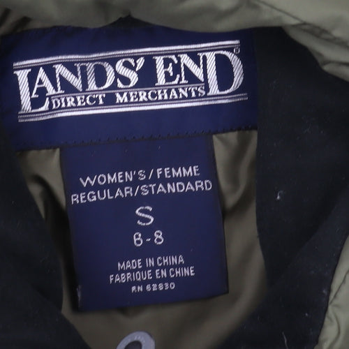 Lands' End Women's Green Waistcoat Size S