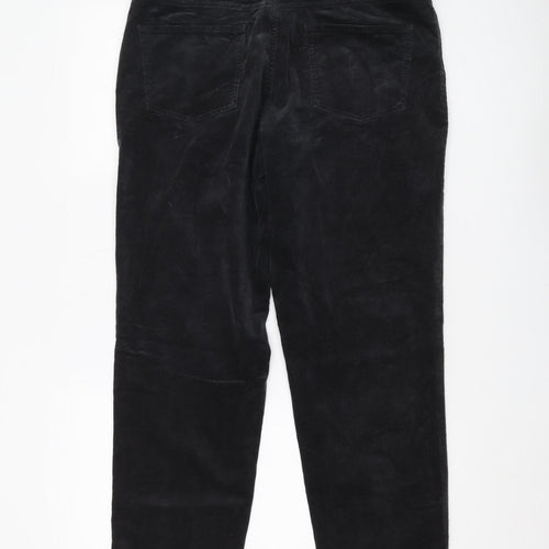 Talbots Women’s Black Corduroy Trousers Size 10