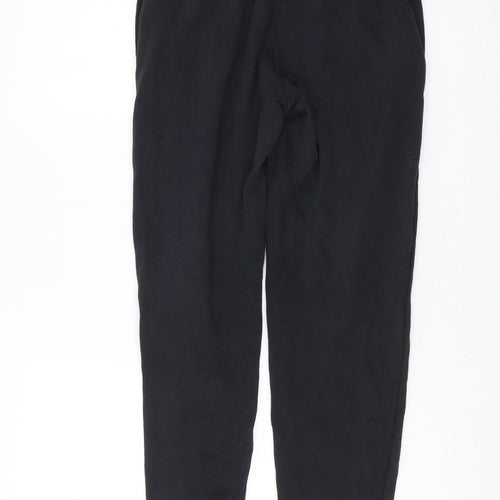 Nike Men's Black XS Jogger Trousers, Fleece, Logo Accent