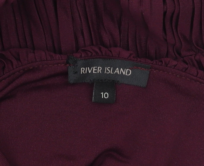 River Island Women's Purple Jumpsuit Size 10