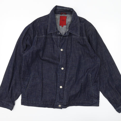 John Women's Blue Denim Basic Jacket XL Casual Wear