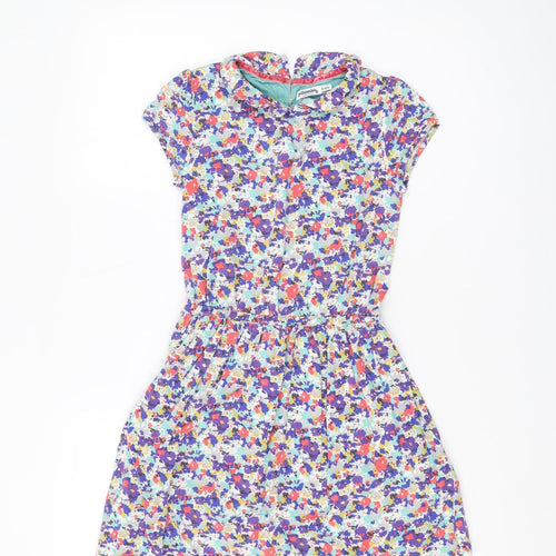 Johnnie b Girls Multicoloured Floral A-Line Dress 9-10 Years