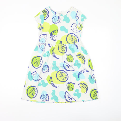 Lands' End Girls' Multicoloured A-Line Dress 8-9Yrs