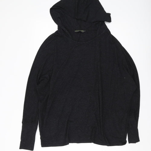 Blooming Marvellous Women's Black Pullover Hoodie, L, Casual