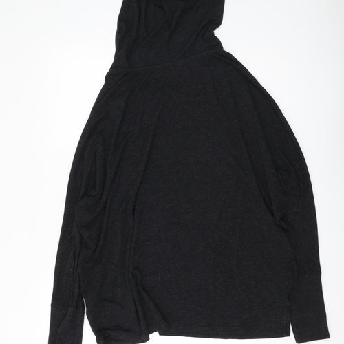 Blooming Marvellous Women's Black Pullover Hoodie, L, Casual