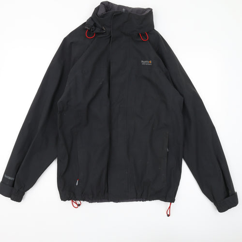 Regatta Men's Black S Windbreaker Jacket Waterproof