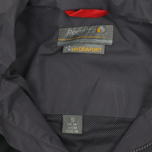 Regatta Men's Black S Windbreaker Jacket Waterproof