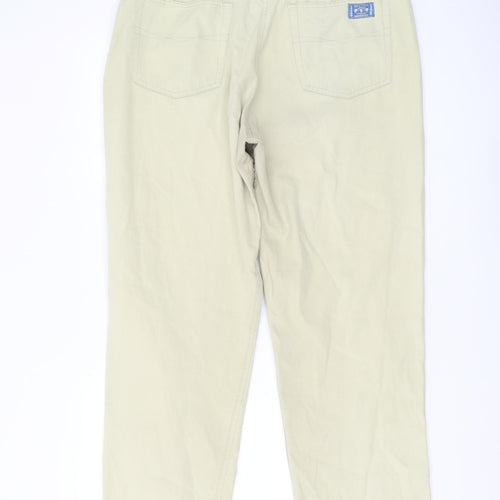 Casual Club Men's Beige Straight Jeans Size 36