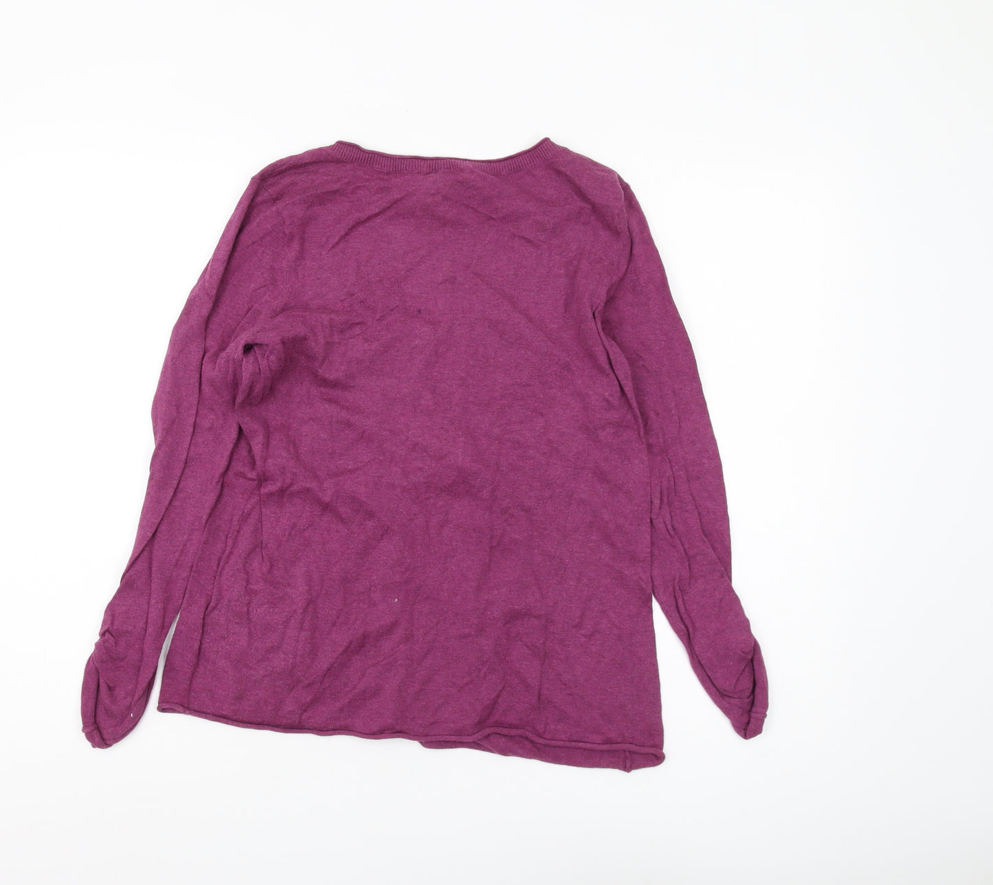 Bertie Rust Women's Purple Cardigan Size 12 Casual