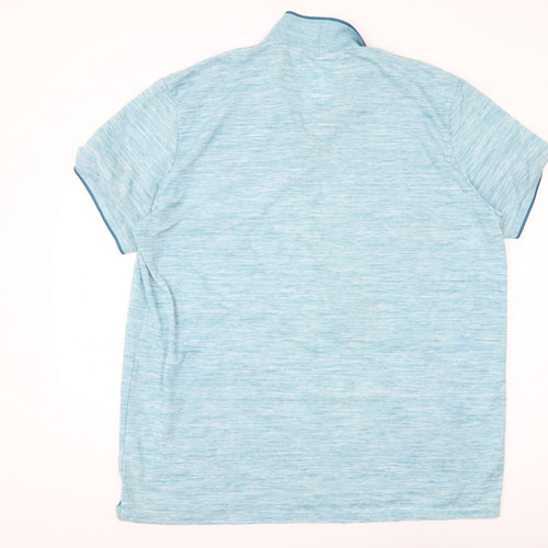 Next Men's Blue Polo Shirt 3XL Short Sleeve Casual