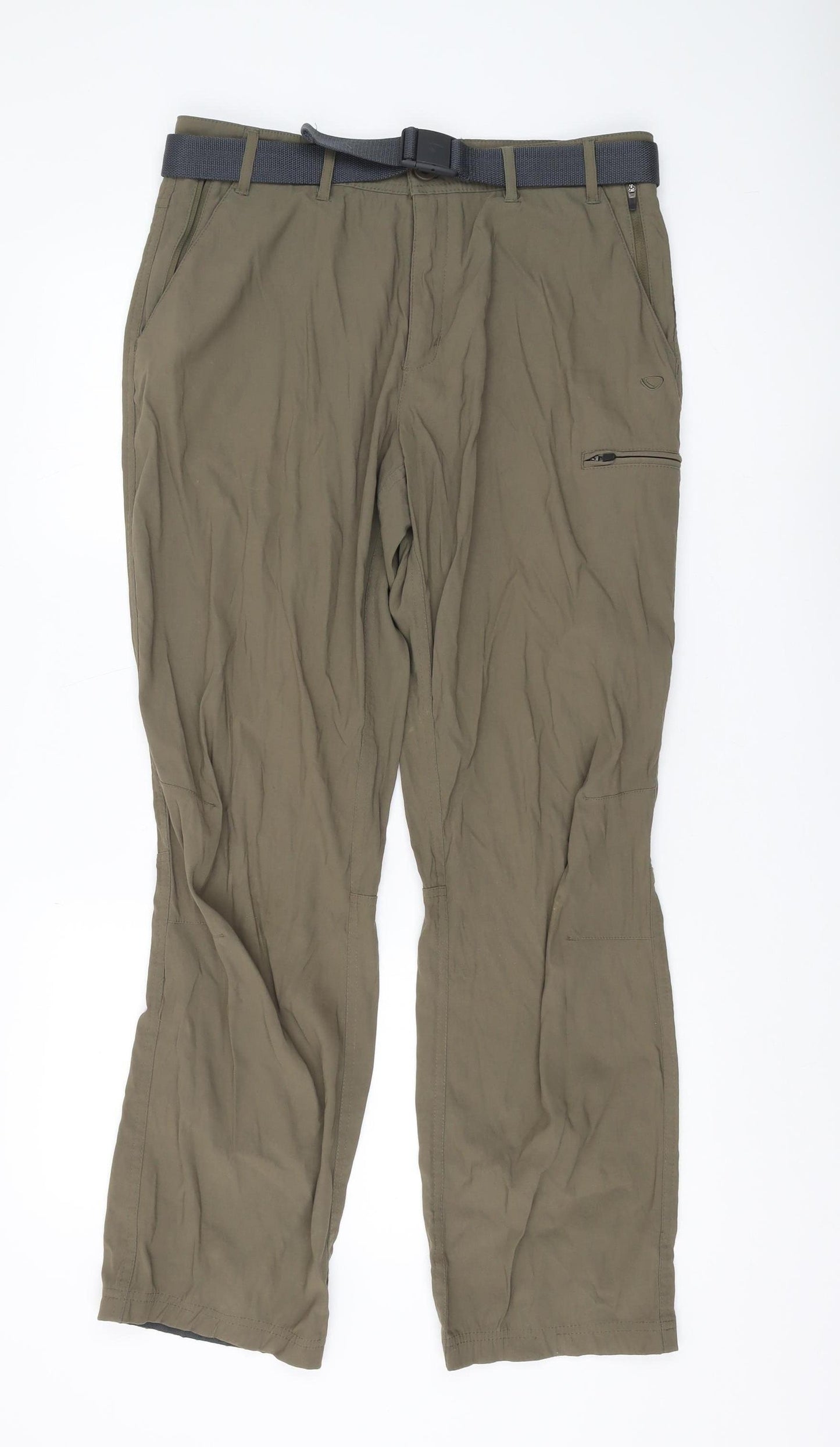 Brasher Men's Green Cargo Trousers 32W 31L
