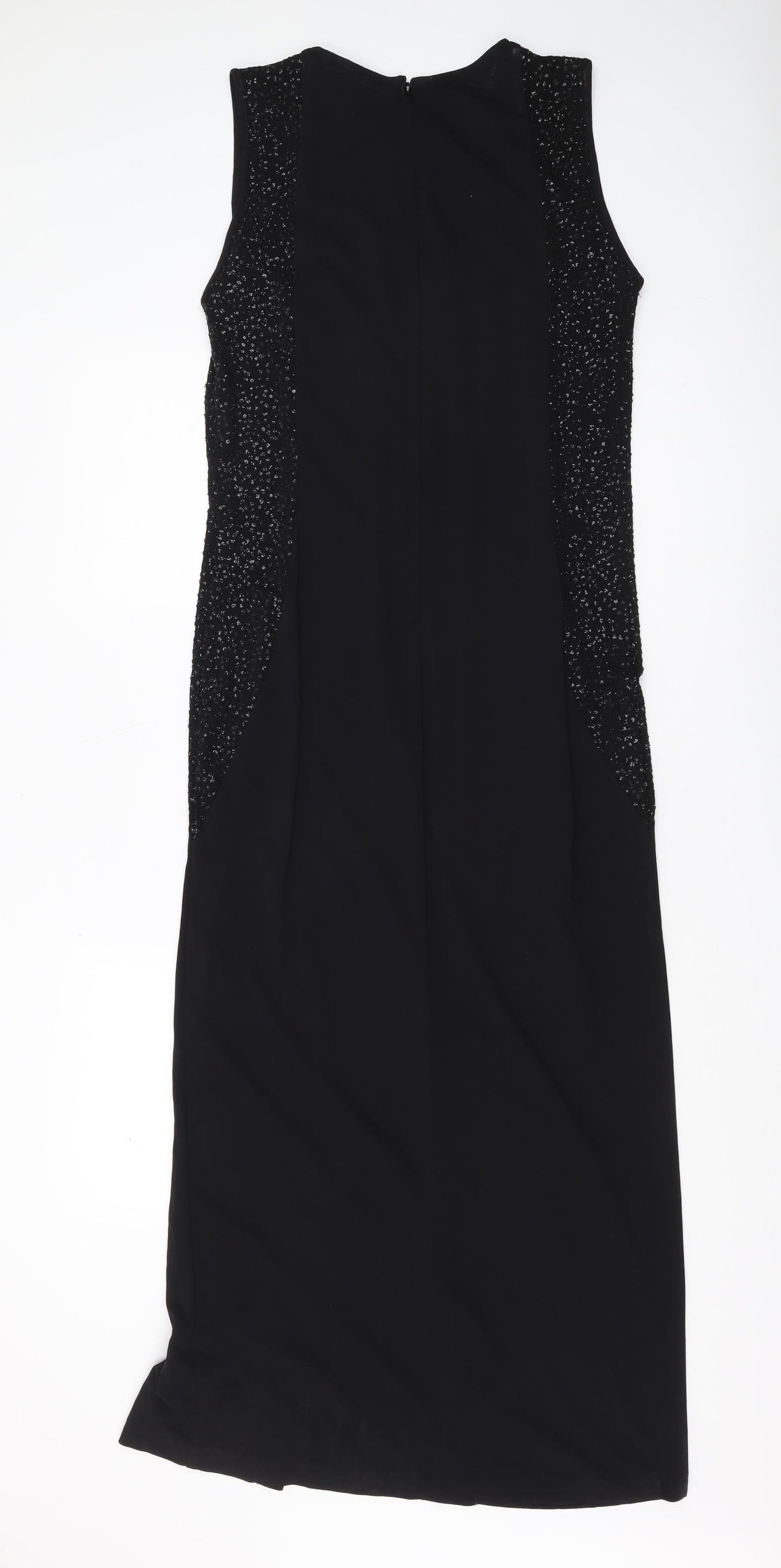 Windsmoor Women's Black Midi Sheath Dress, Size 14