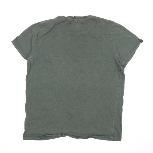 Superdry Men's Green 2XL Short Sleeve T-Shirt