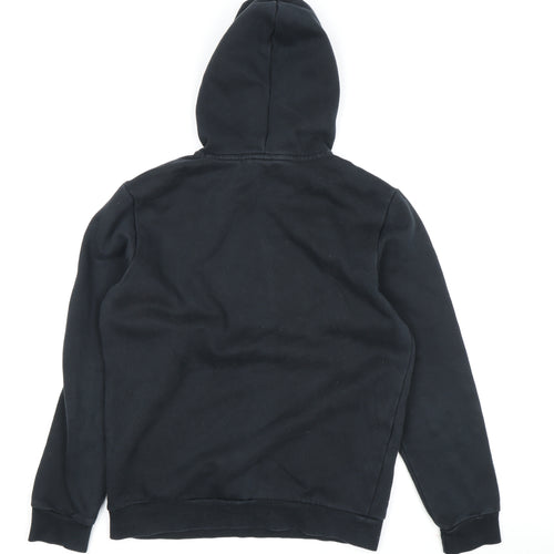 Puma Men's Black S Pullover Hoodie with Logo