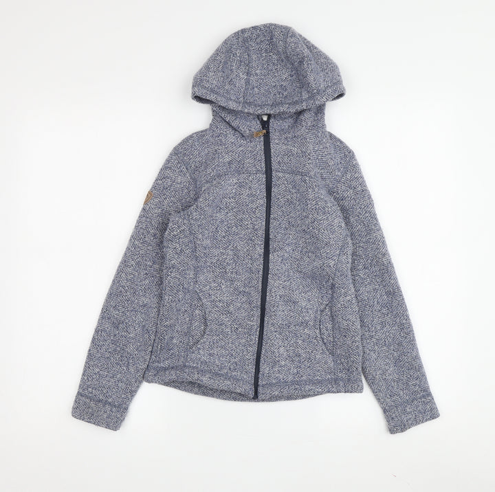 Trespass Boys Blue Full Zip Hoodie, 9-10 Years, Hooded, Lined
