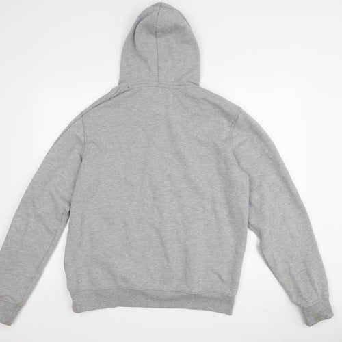 Guide London Men's Grey Pullover Hoodie Size L