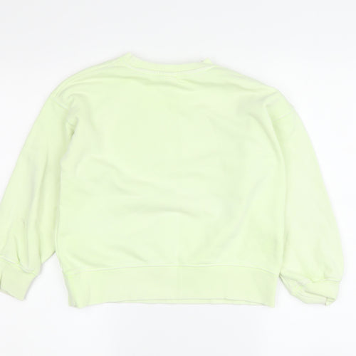 Zara Boys Green Pullover Sweatshirt Size 6-7 Years