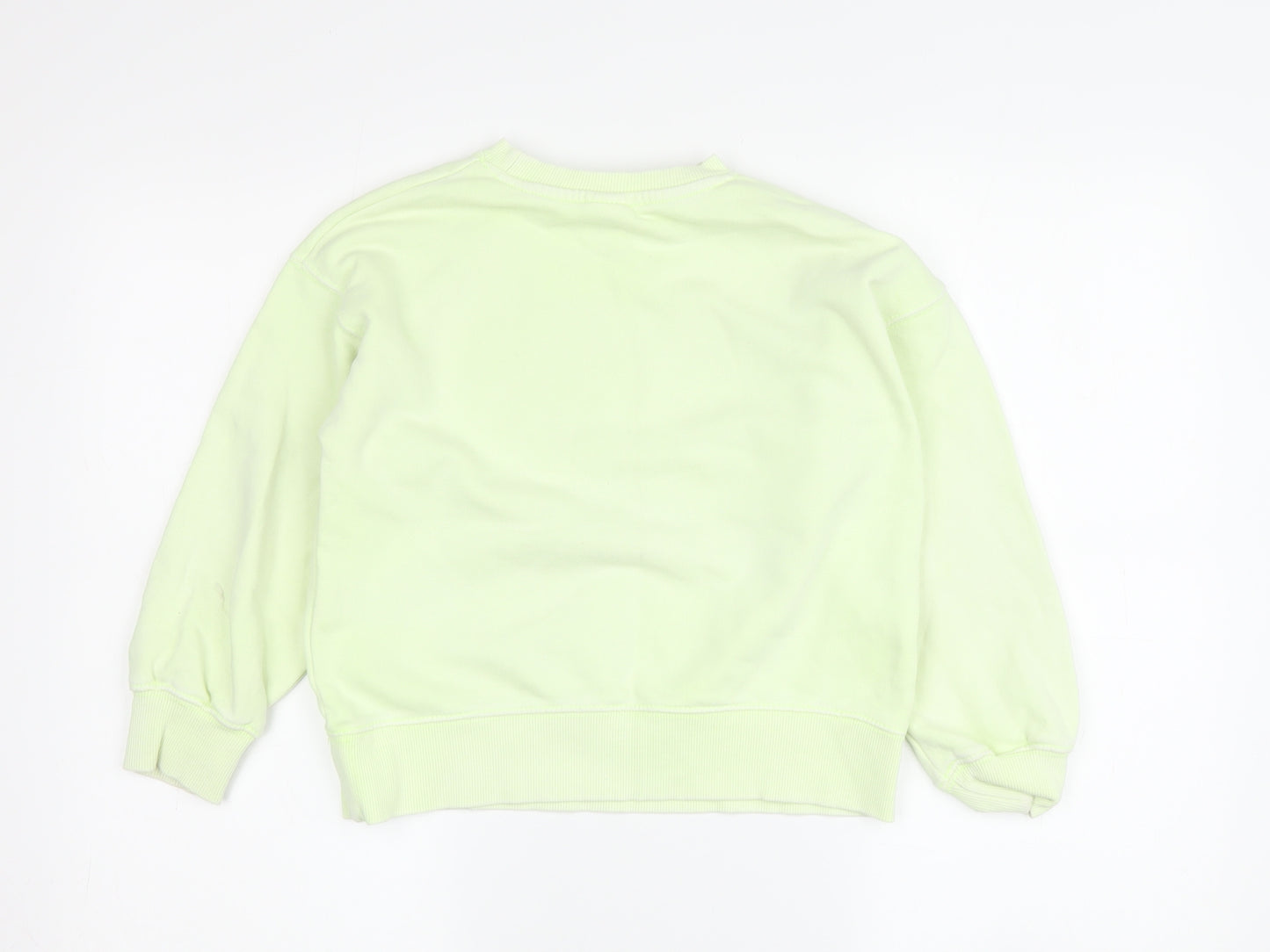 Zara Boys Green Pullover Sweatshirt Size 6-7 Years