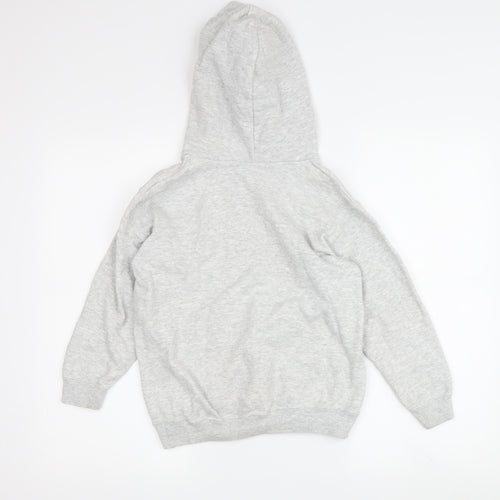 Leicester City FC Girls Grey Hoodie, Size 7-8, Pullover Style