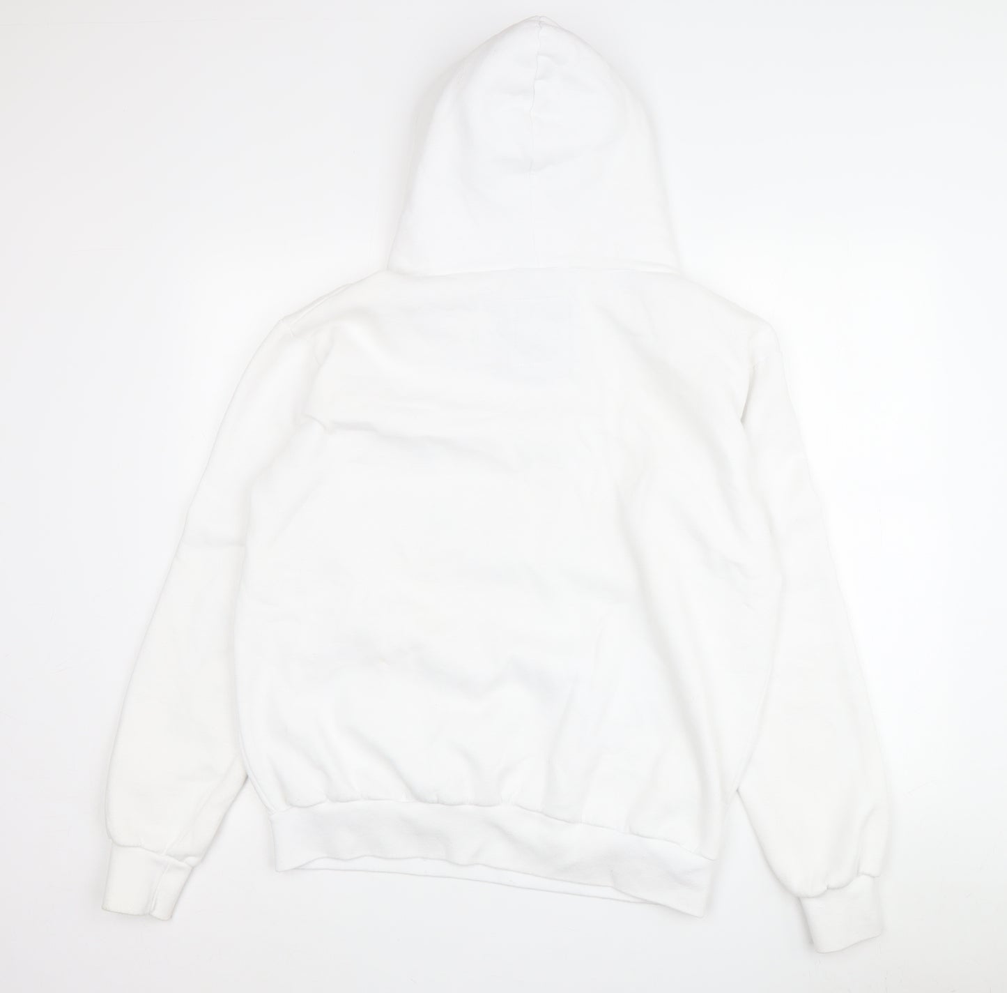Avomarks Unisex White Pullover Hoodie L