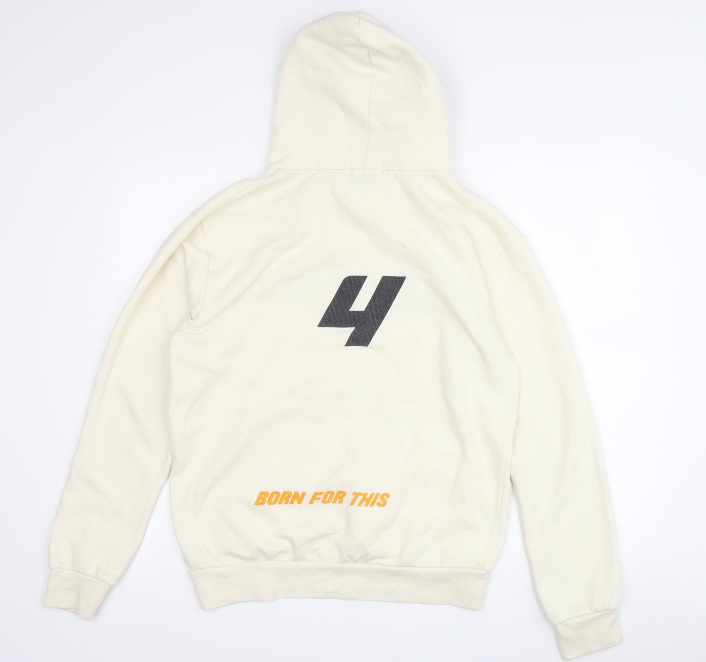 PrettyLittleThing Women's Ivory Hoodie S