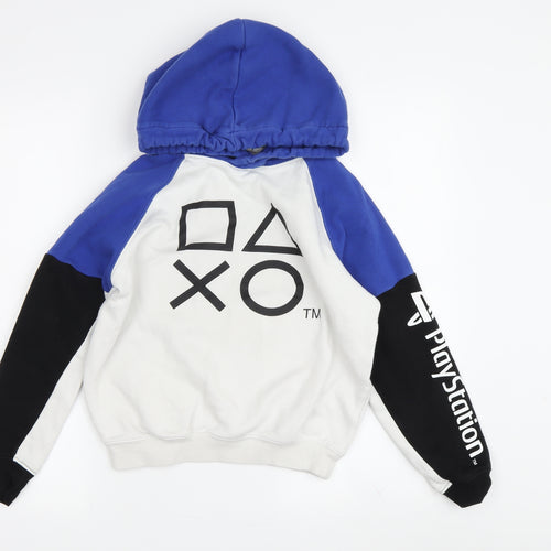 H&M Boys Blue PlayStation Hoodie 8-10 Years