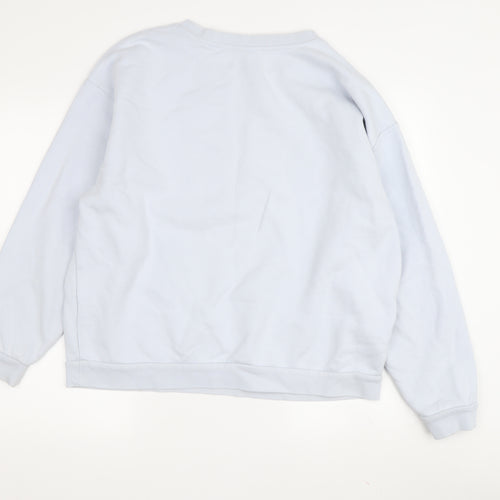 Slazenger Women's Blue Sweatshirt, Size 14, Sports Logo