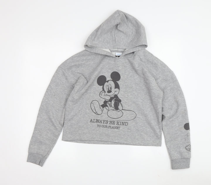 Disney at George Teens Grey Hoodie 12 - Pullover, Casual