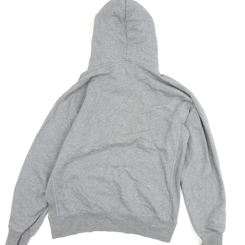 Gap Grey Unisex Pullover Hoodie, Size S, Casual Style