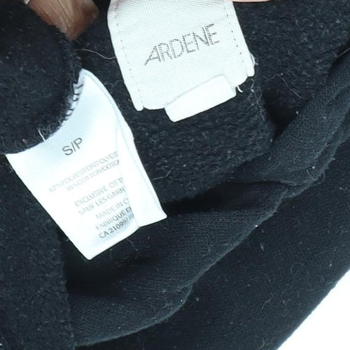 Ardene Women's Black Pullover Hoodie, Size S, Casual Wear