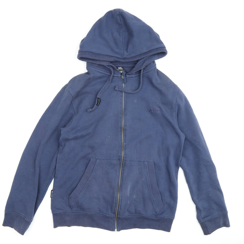 Trespass Men’s Blue Full Zip Hoodie XS