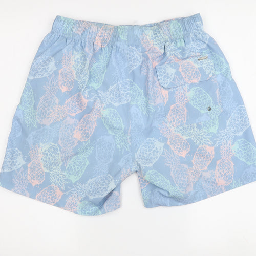 Vintage Summer Men's Multicoloured Swim Trunks M