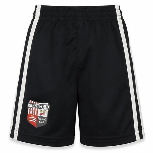 Adidas Unisex Black Sports Shorts - Size 10-12