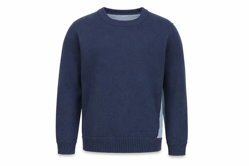 French Connection Boys Blue M Pullover Jumper Wool Blend