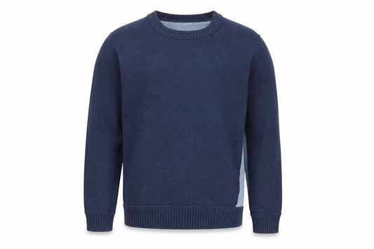 French Connection Boys Blue M Pullover Jumper Wool Blend