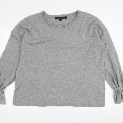 French Connection Women's Grey Pullover Jumper, Size S