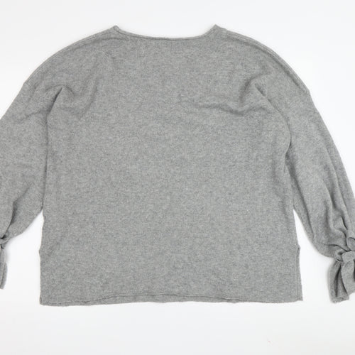 French Connection Women's Grey Pullover Jumper, Size S