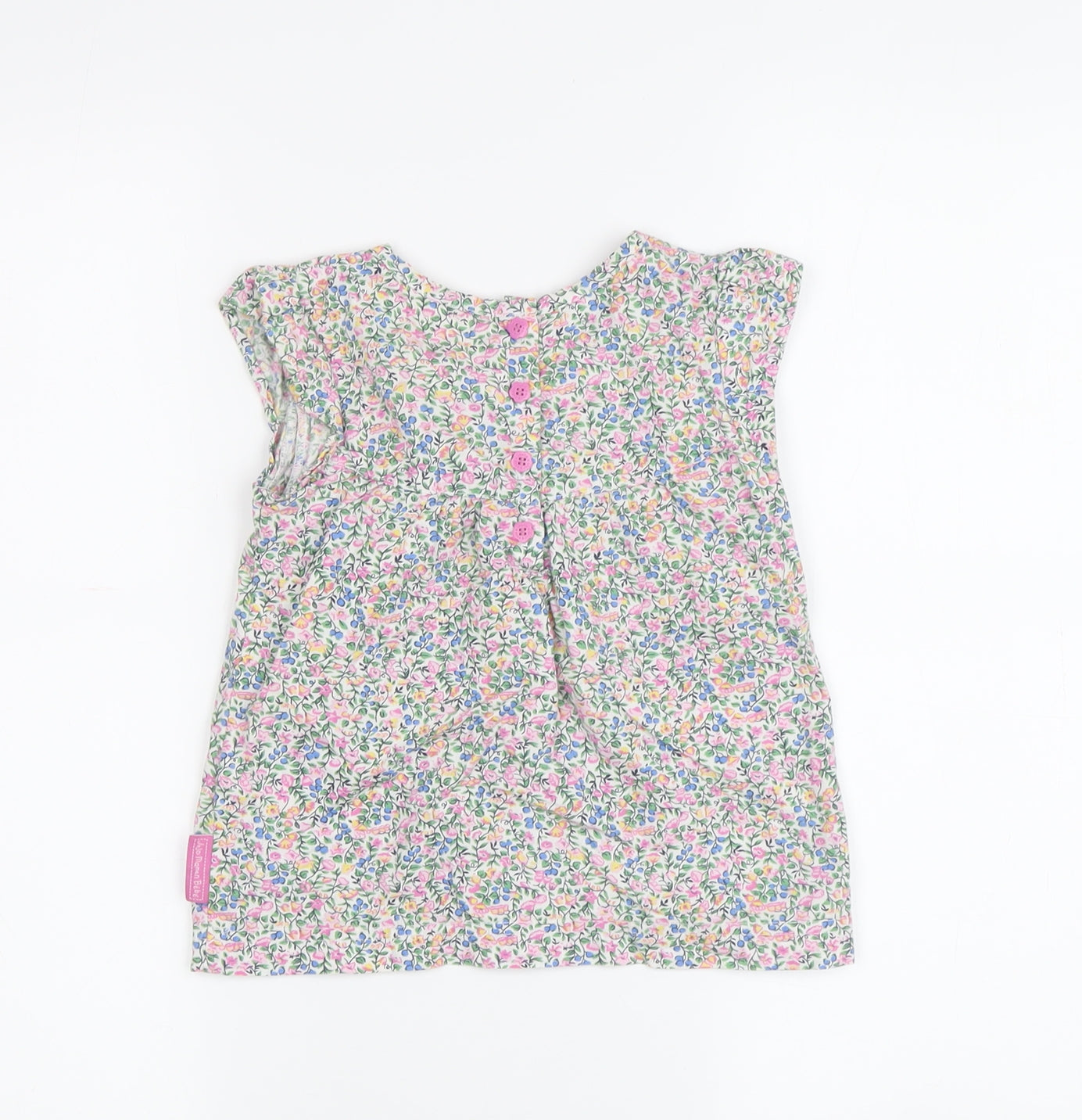 JoJo Maman Bébé Floral Blouse, 2-3 Years, Multicoloured Tunic