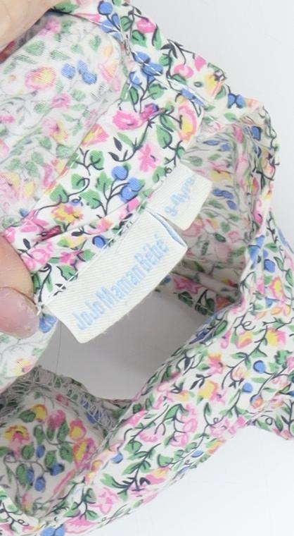 JoJo Maman Bébé Floral Blouse, 2-3 Years, Multicoloured Tunic
