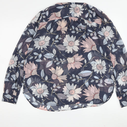 LOFT Women's Multicoloured Floral Blouse S