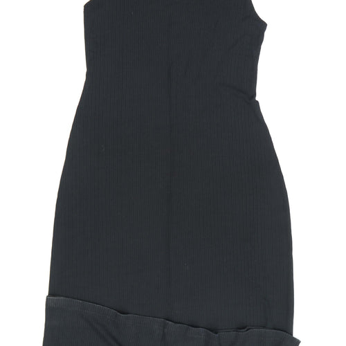 Wallis Women's Black Sleeveless Dress Size 14