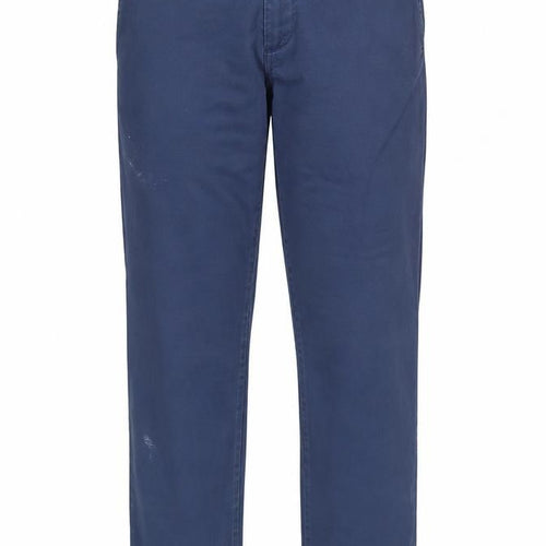 GAP Men's Blue Slim Fit Chino Trousers 36x32