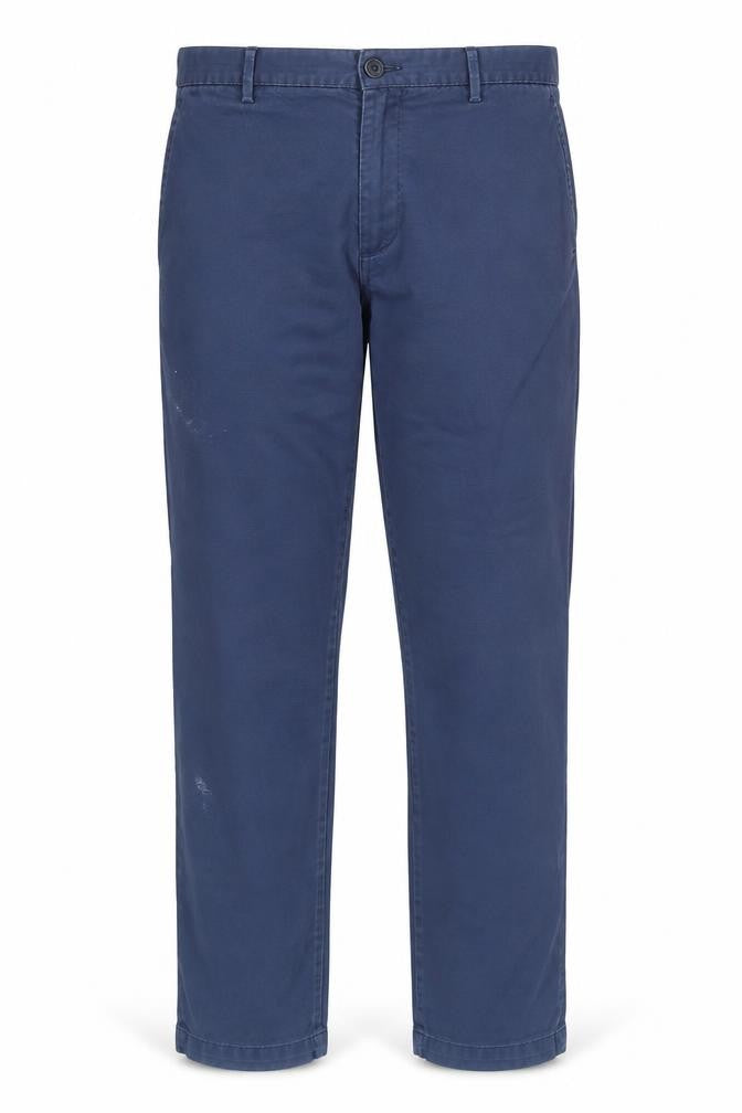 GAP Men's Blue Slim Fit Chino Trousers 36x32