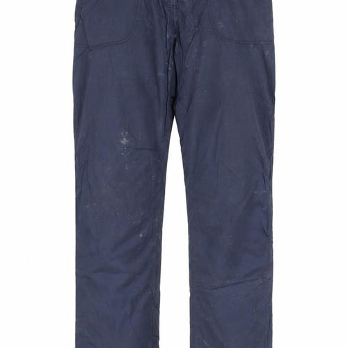 Mountain Warehouse Women's Blue Cargo Trousers Size 8