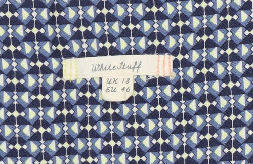 White Stuff Women's Multicoloured Floral Skirt Size 18