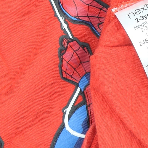 Next Boys Red Spider-Man Long Sleeve T-Shirt 2-3 Years